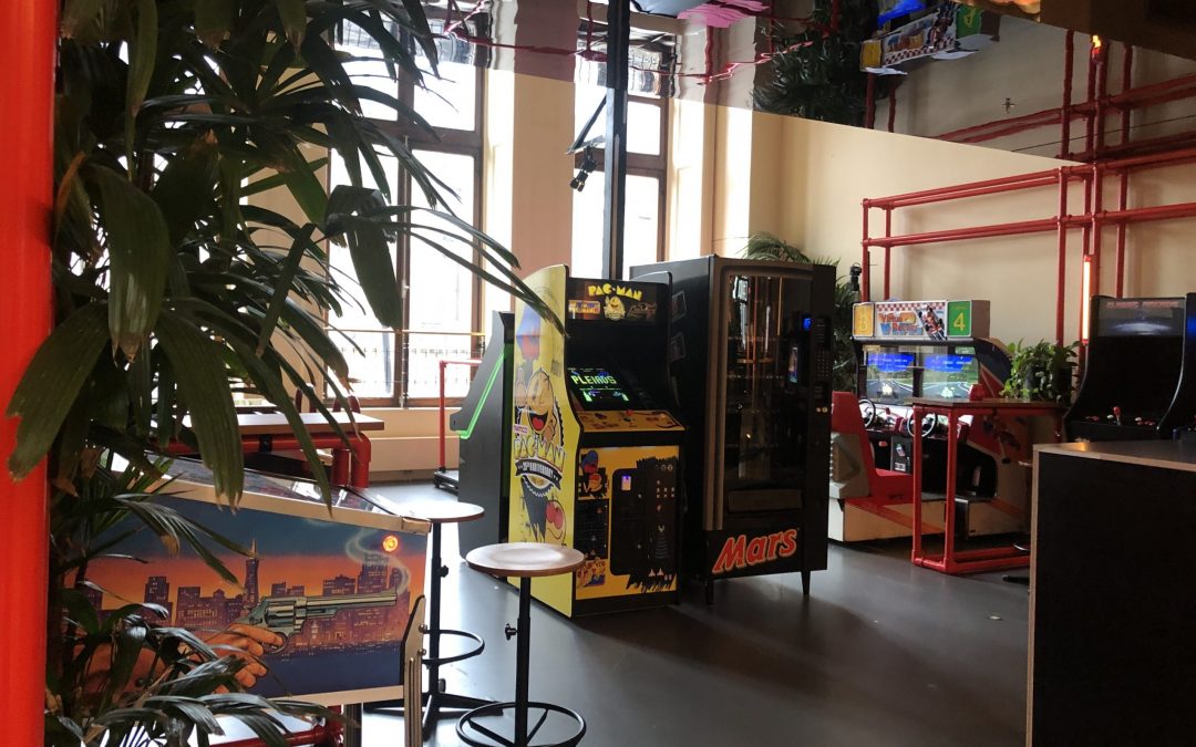 THE FOOD DEPARTMENT OPENS ARCADE GAME AREA